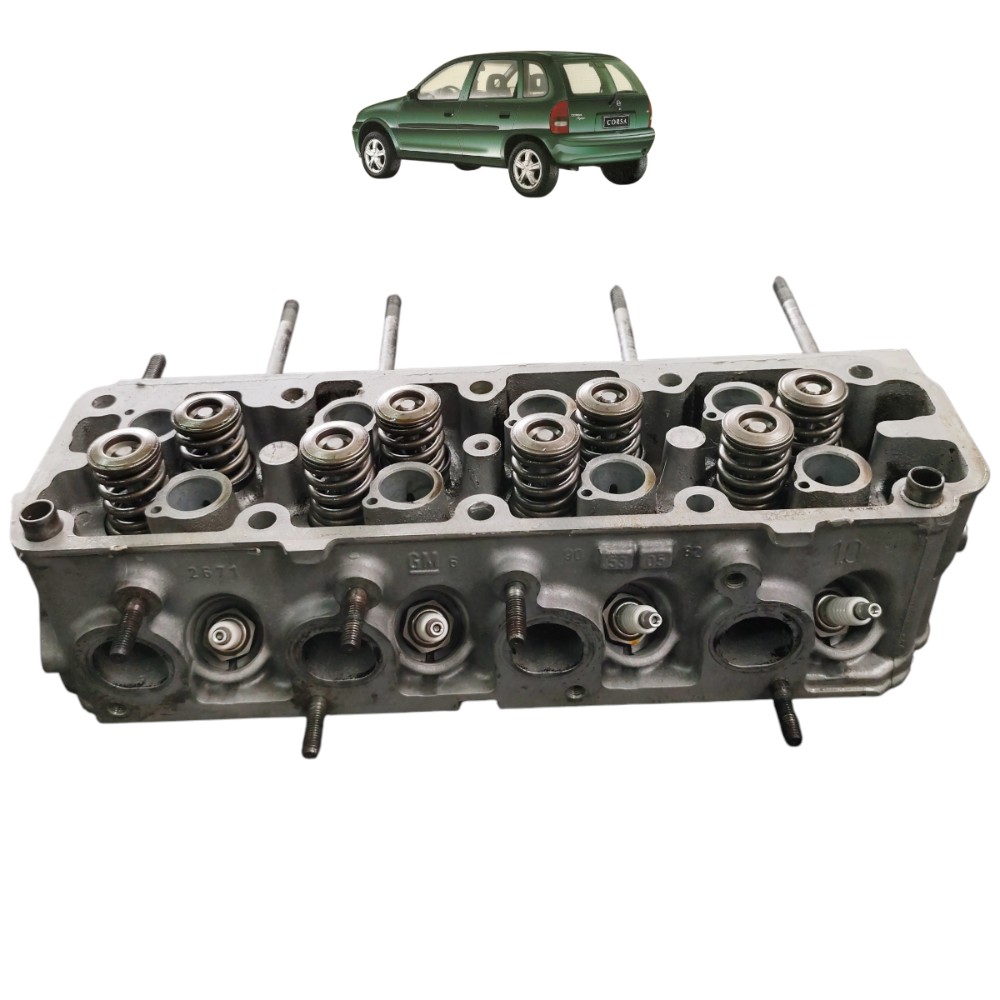 Cabeçote std 96mm gm corsa celta 1.0 8v gasolina 1996 à 2005 1