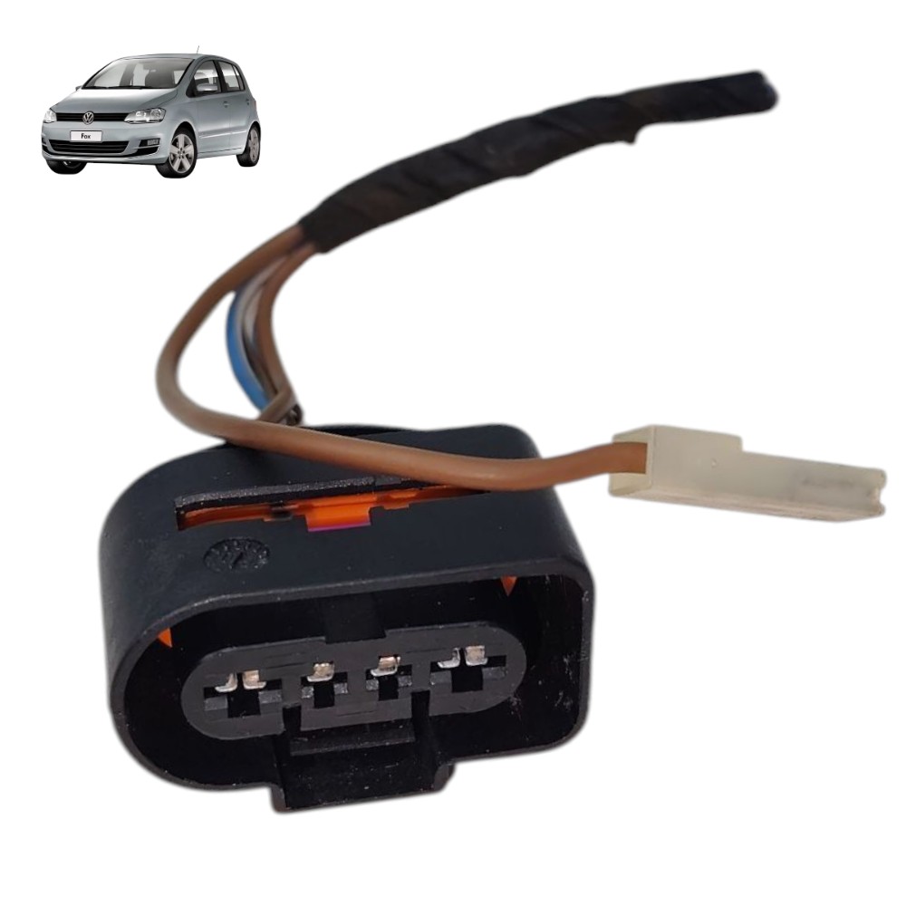 Plug Conector Bomba Combustível Vw Fox Flex 2007 2008 2009 1