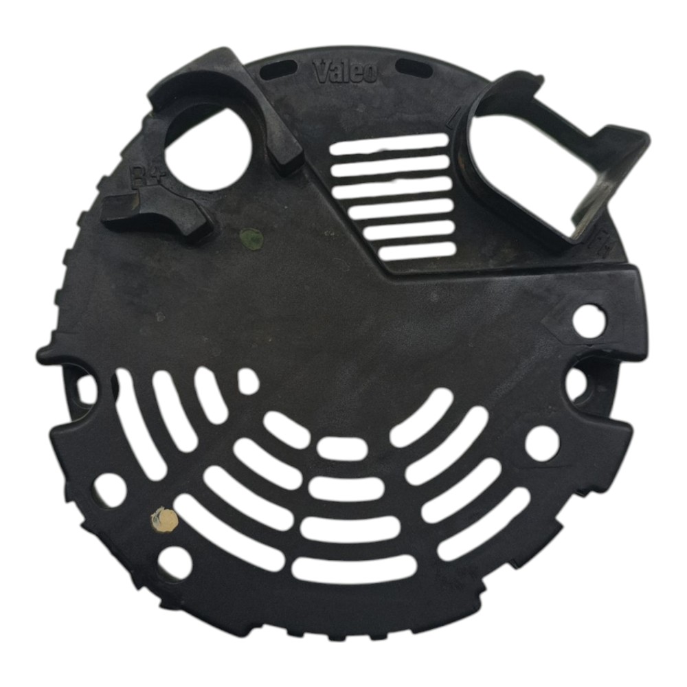 Tampa Plástico Traseiro Alternador Vw Polo Fox Voyage 2009 Preto 2