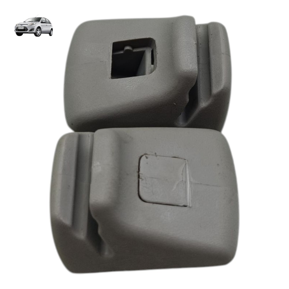 Par Suporte Fixação Quebra Sol Ford Fiesta 2008 2009 Á 2014 1