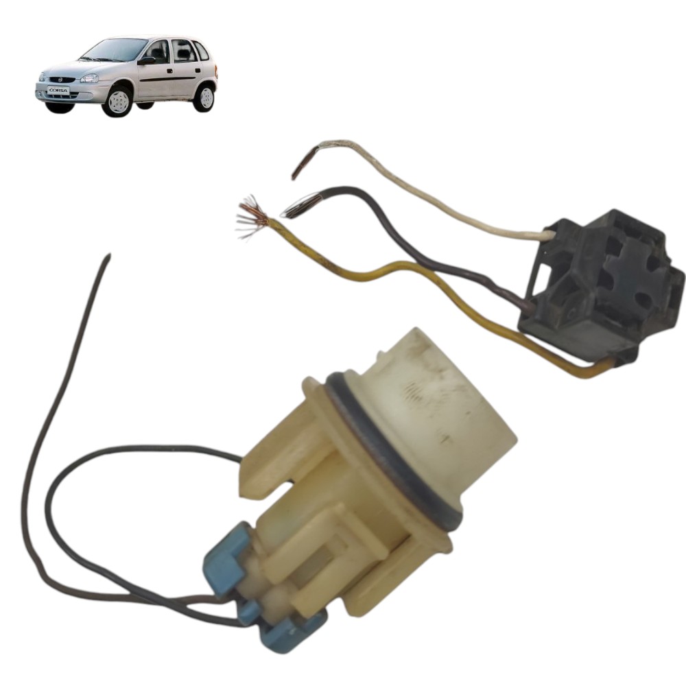 Soquete lâmpada farol GM Corsa Wind 1997 1998 1999 2000 2001 1