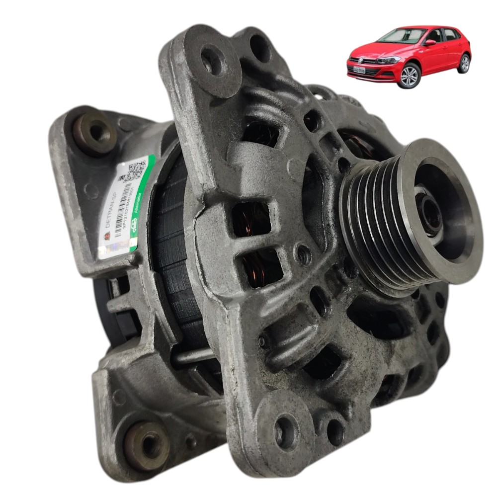 Alternador VW Polo virtus 1.6 16v MSI 2018 2019 2020 2021 1