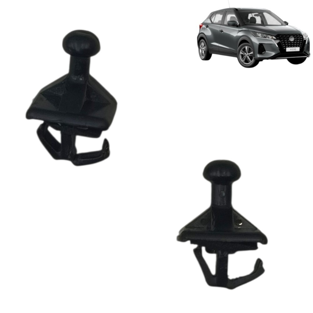 Par Pino Suporte Corda Porta Mala Nissan Kicks 2024 2023