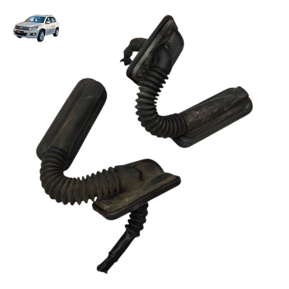 Par Coifa Passa Fio Porta Dianteira Vw Tiguan 2011 2012 2013 1