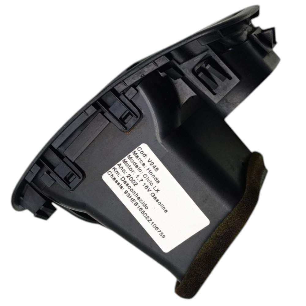 Difusor Ar Esquerdo Painel Honda Civic G7 2001 2002 2003 04 4