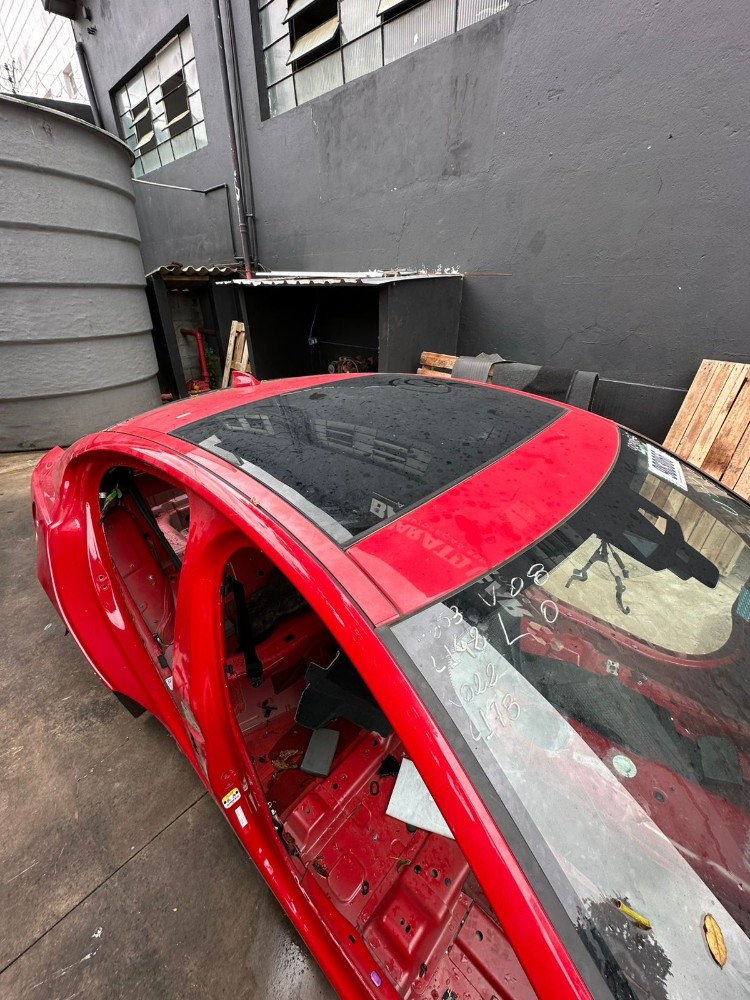 Teto carroceria com teto solar completo Jaguar xe 2018 2019 6