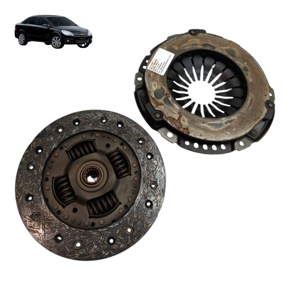 Embreagem Disco Platô Gm Vectra Astra 2.0 8v 2008 2009 2010 Cinza 1