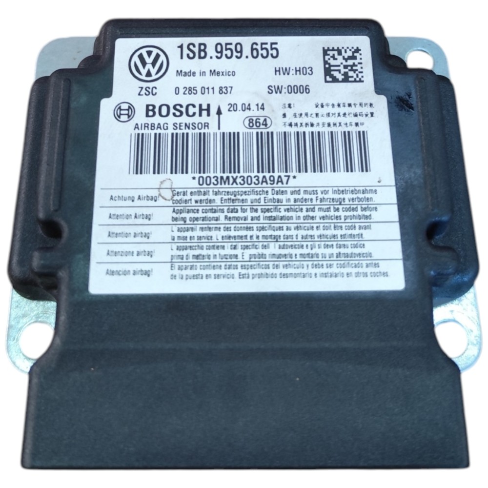 Kit Code Módulo Injeção Vw Up 1.0 12v Manual 2014 2015 9