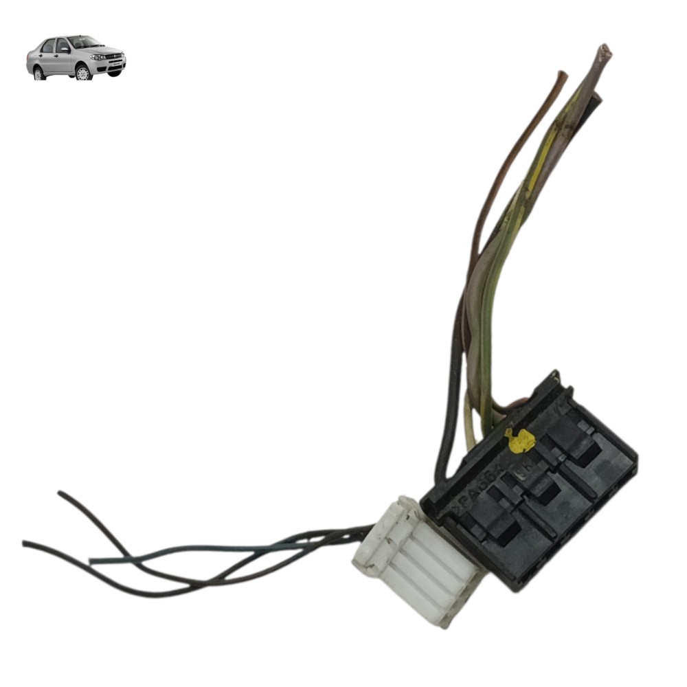 Par Plug Conector Comando Ar Fiat Siena Palio 2008 2009 2010 1