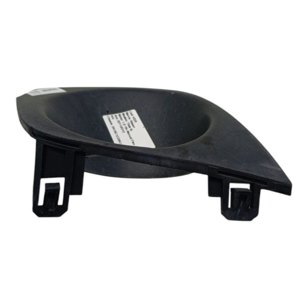 Moldura Farol Milha Esquerdo Nissan Tiida 2010 2011 2012 Preto Esquerdo 3