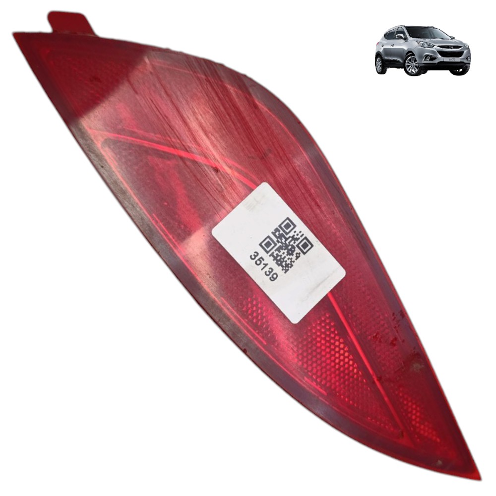 Refletor Direito Parachoque Traseiro Hyundai Ix35 2011 2012 Vermelho 1