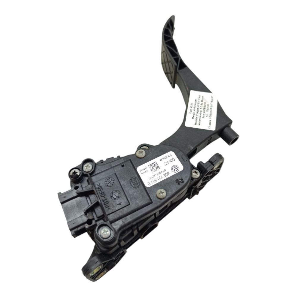 Pedal Acelerador Eletrônico Vw Voyage Gol Saveiro G5 2011 12 5