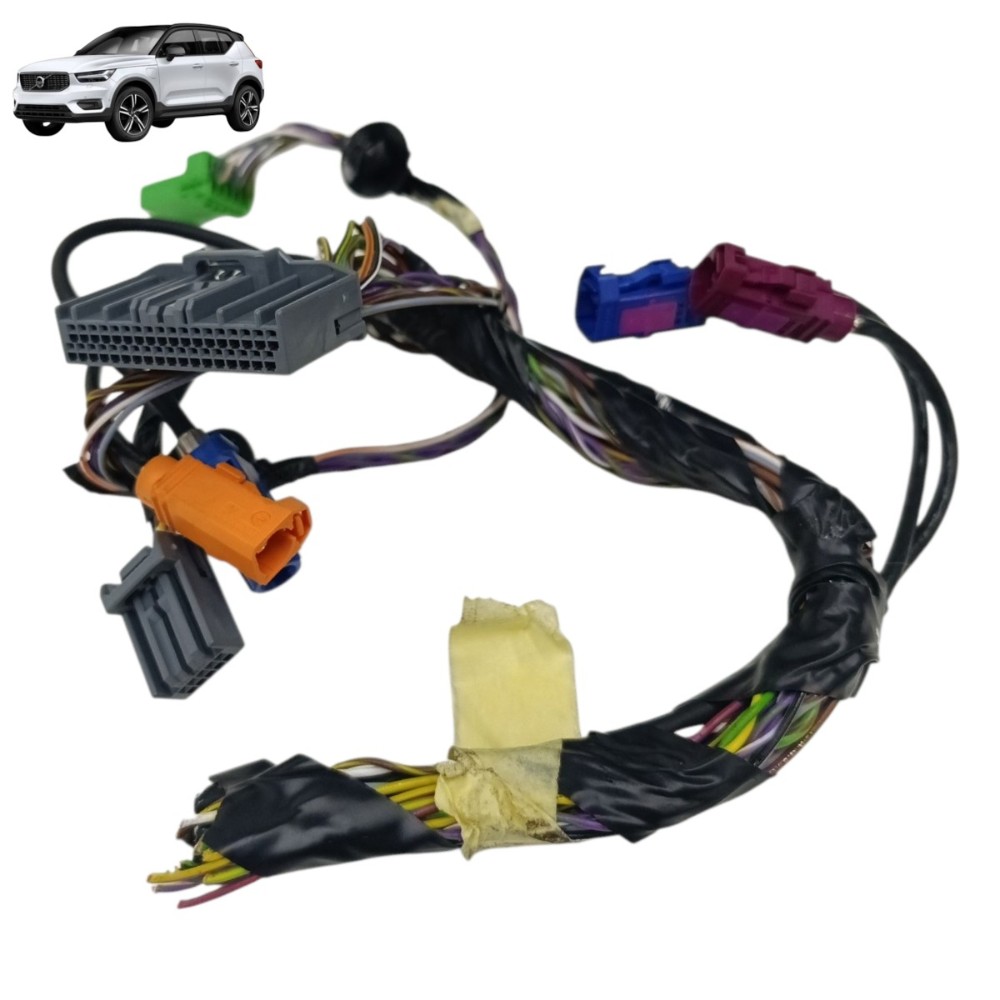 Jogo plug conector módulo ecu vcm 3g volvo xc40 1.5 t5 2022 1
