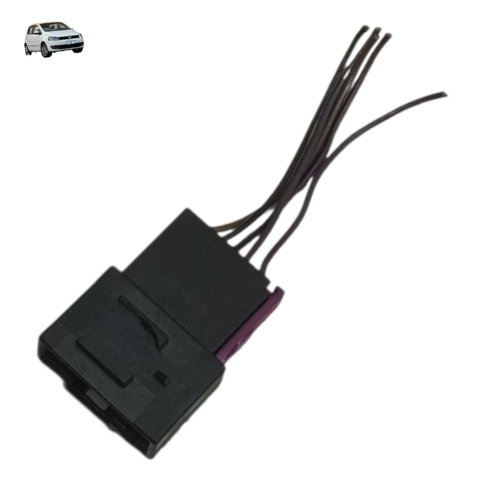 Plug Conector Retrovisor Esquerdo Vw Fox 2014 2013 2012