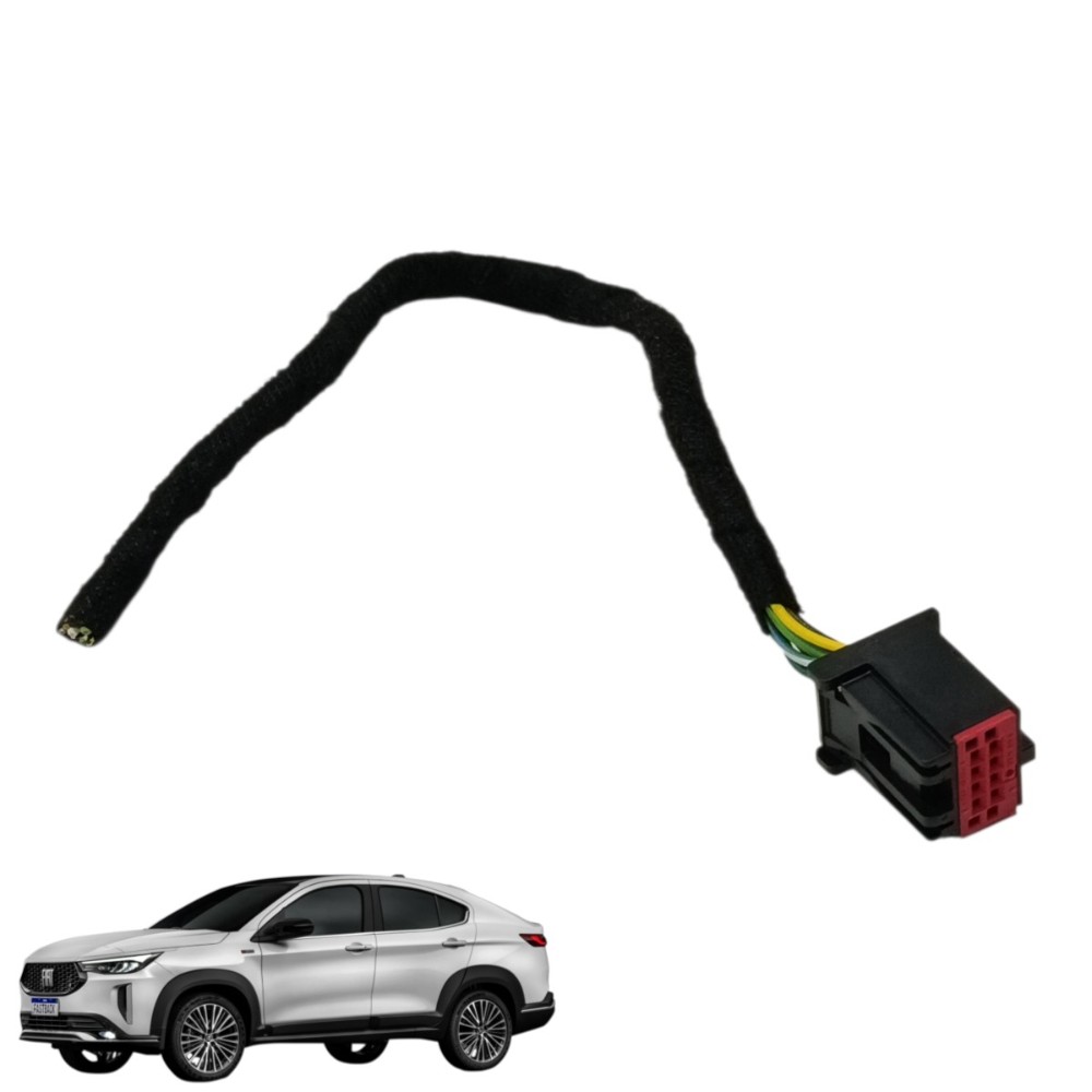 Plug conector comando ar condicionado fiat fastback 2024
