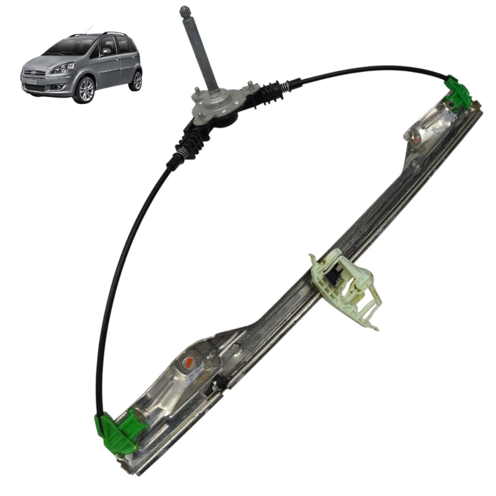 Máquina vidro manual traseira esquerda Fiat Idea 2012 2013 1