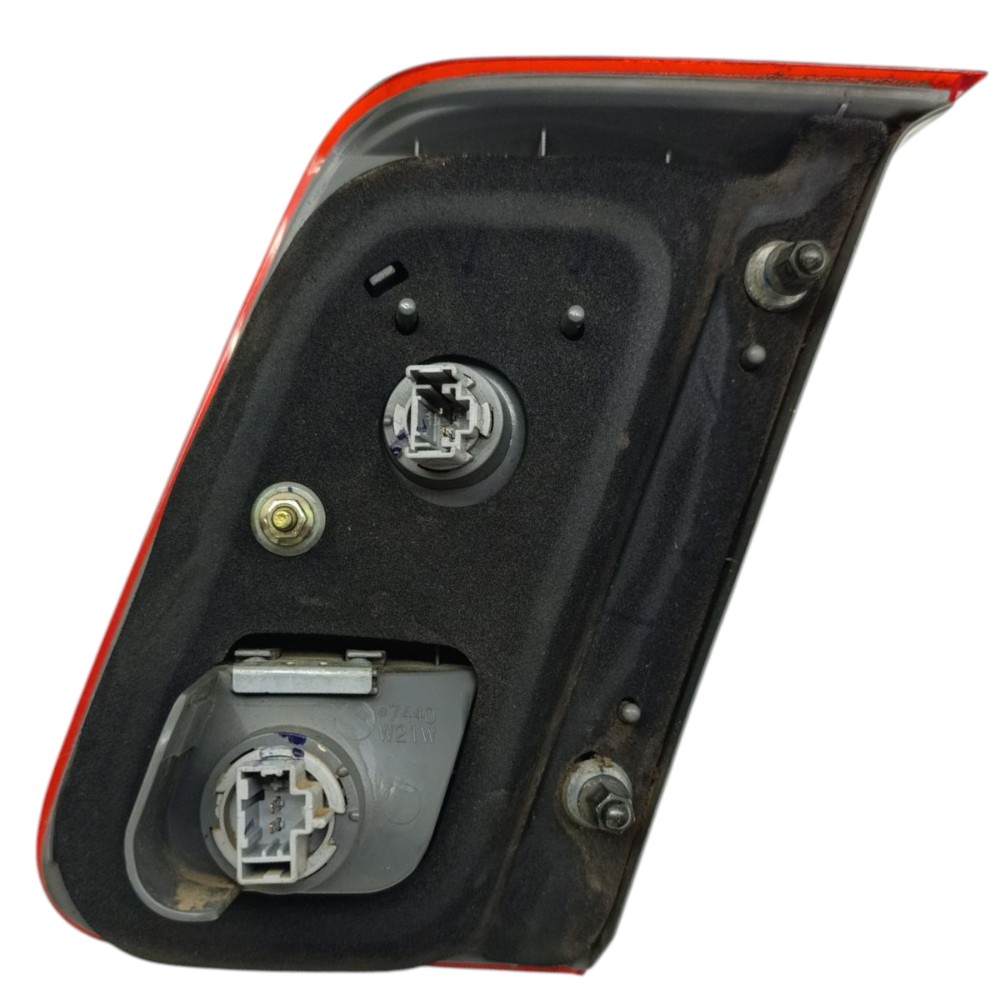 Lanterna Esquerda Tampa Traseira Honda Civic G7 2001 2002 03 Esquerdo/motorista Vermelho 3
