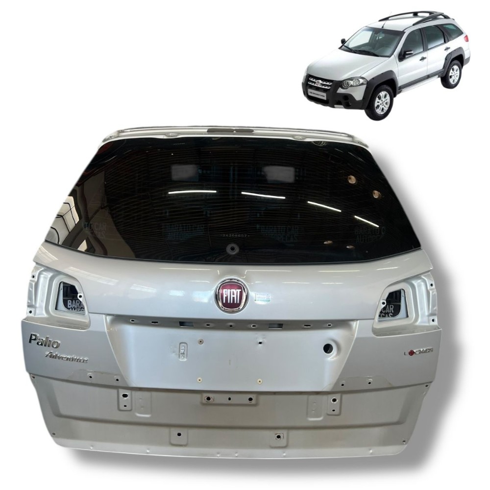 Tampa traseira Fiat Palio Weekend Adventure 2009 a 2014