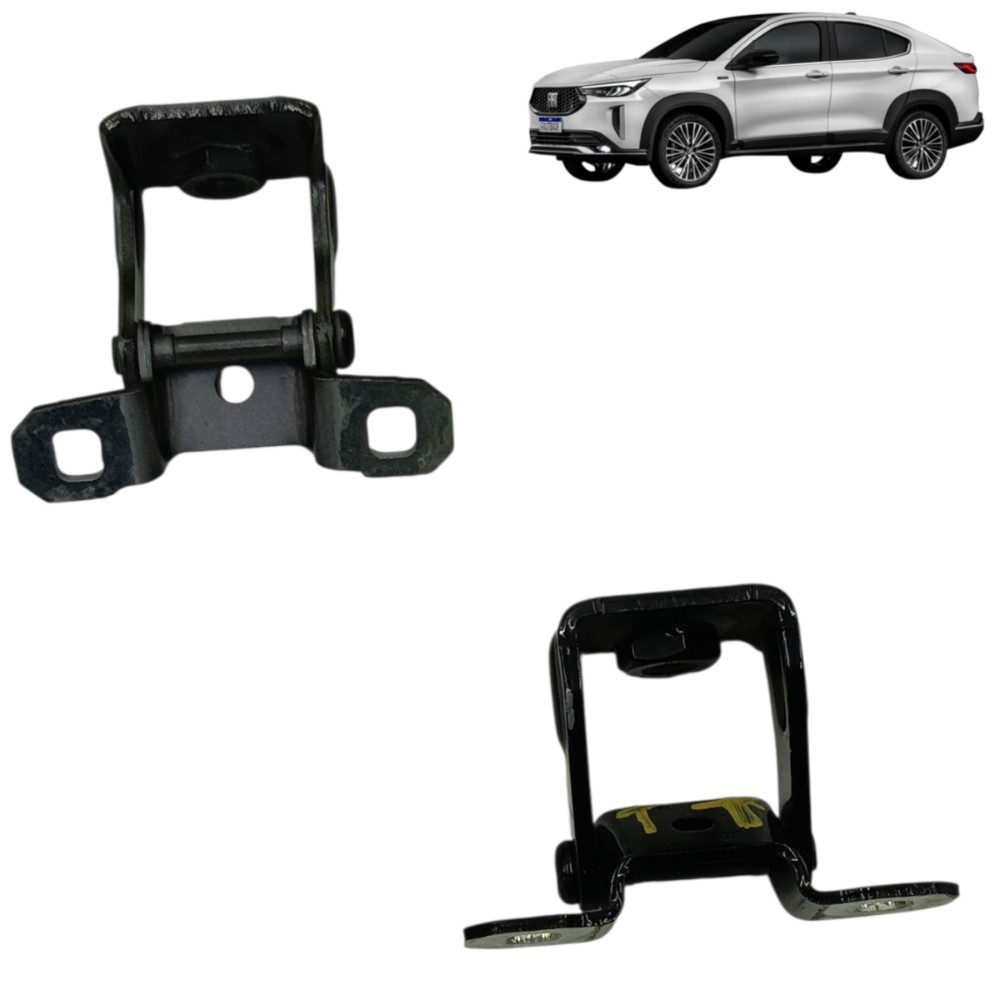 Par dobradiça tampa traseira Fiat Fastback 2023 2024 2025