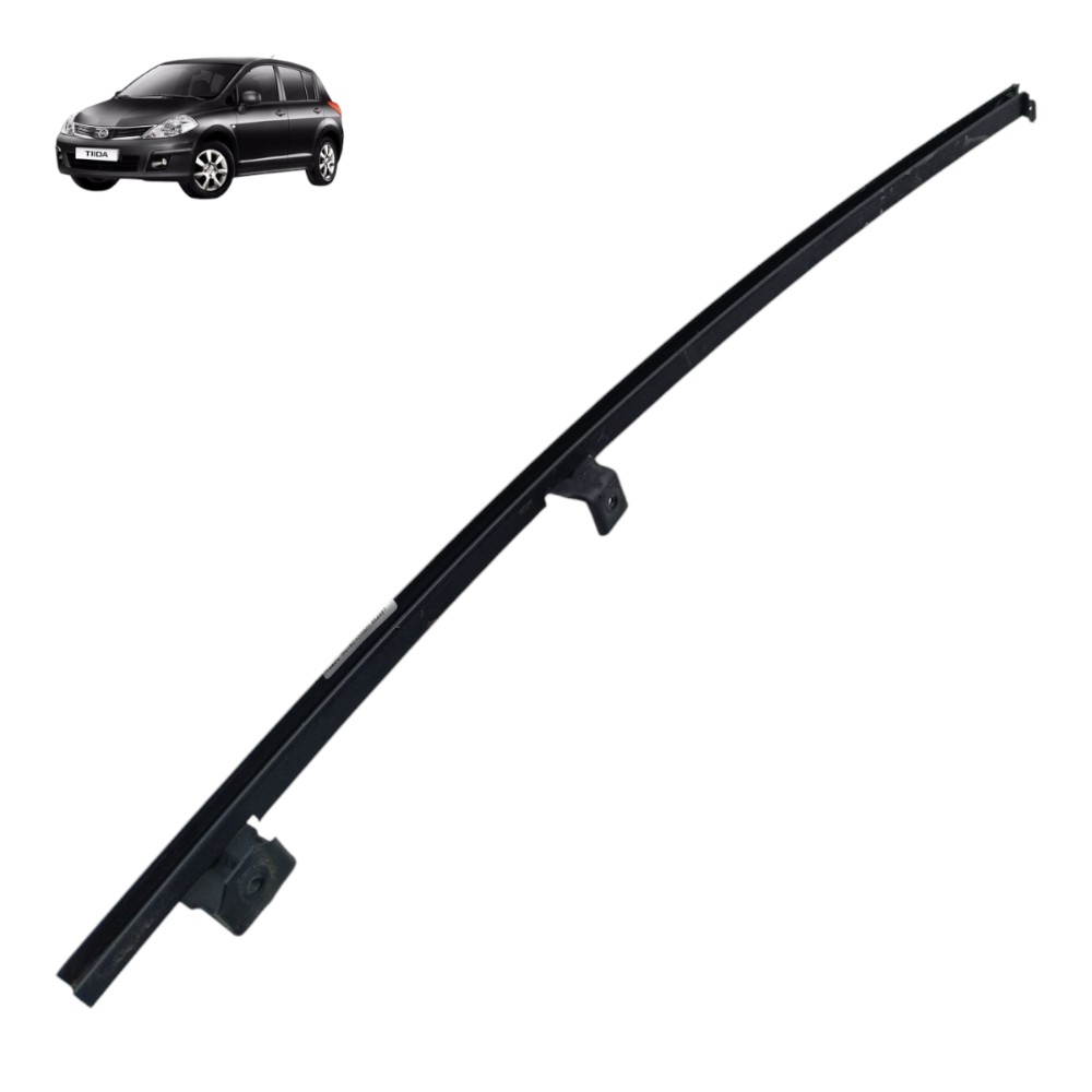 Guia Vidro Porta Traseira Direita Nissan Tiida 2010 2011 12 – Preto 1