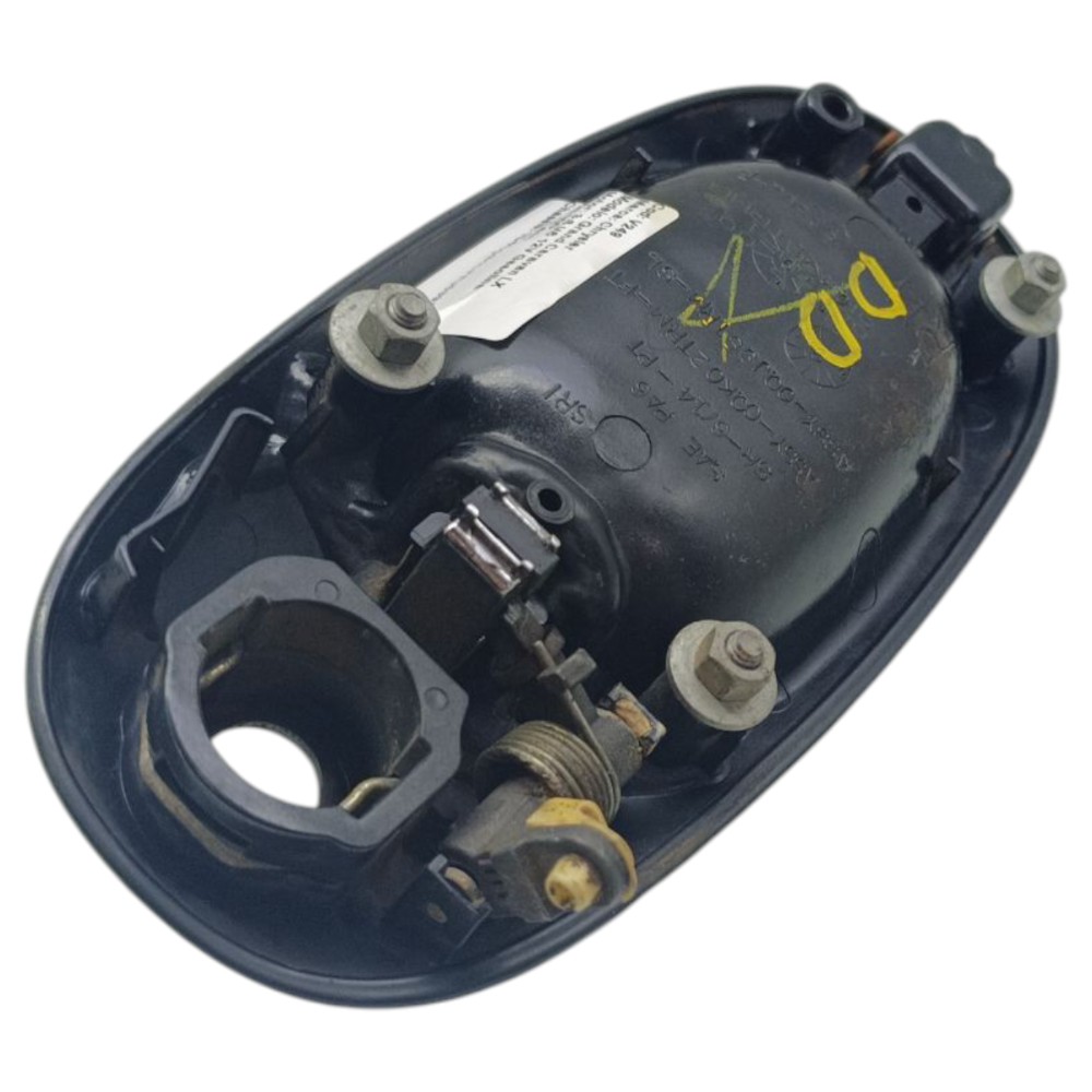 Maçaneta Externa Dianteira Direita Chrysler Caravan 1999 00 Prata Dianteira 4