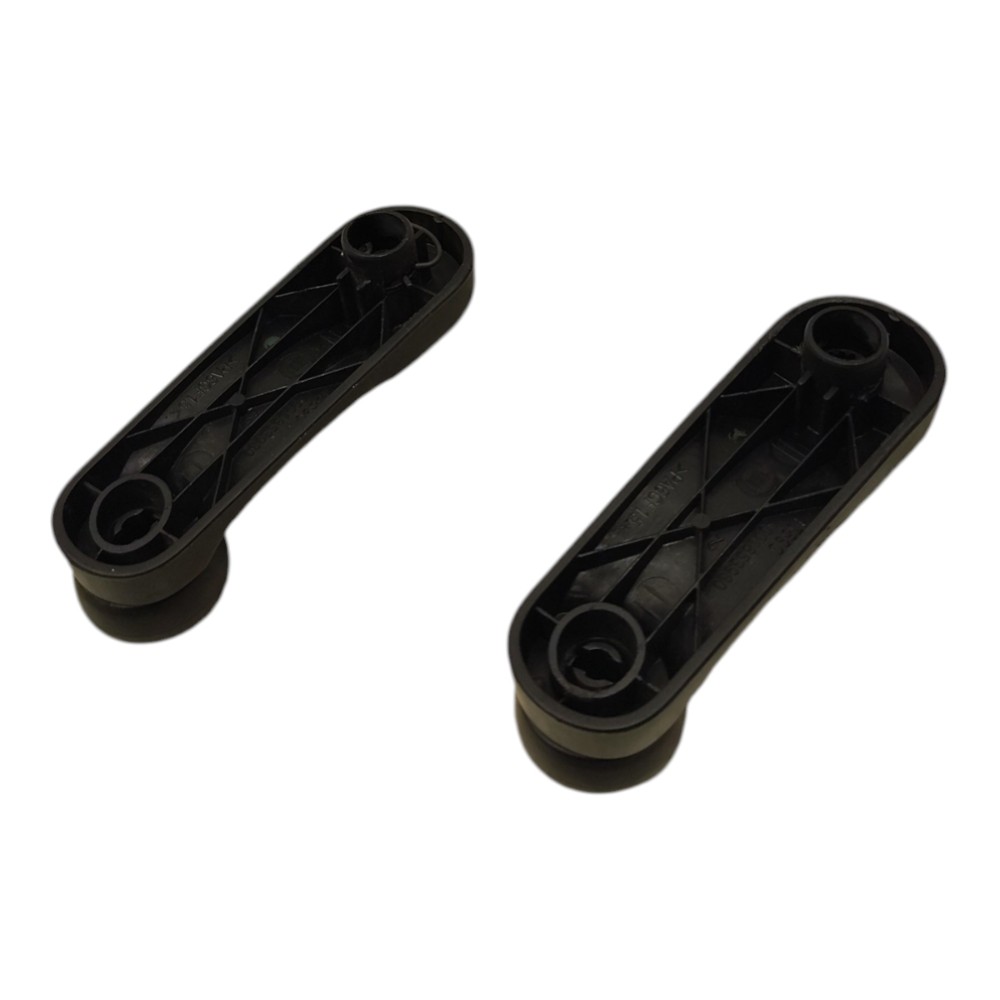 Par Manivela Vidro Porta Fiat Uno Sporting 2011 2012 2013 14 Preto 2