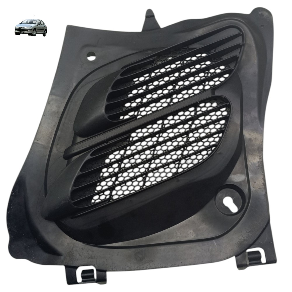 Grade Entrada Ar Capô Peugeot 206 2006 2007 2008 2009 2010 1