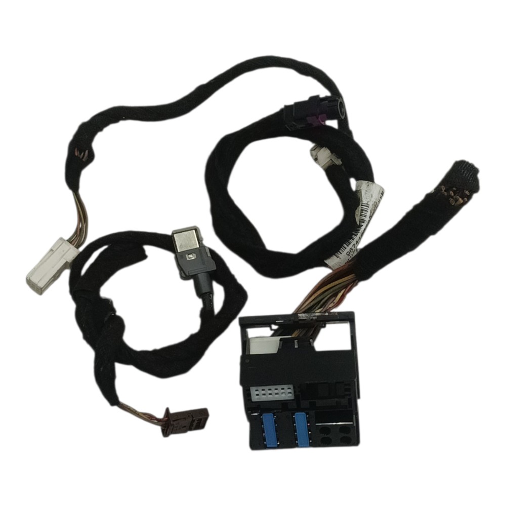 Jogo Plug Conector Multimídia Peugeot 208 2014 2015 2016 2