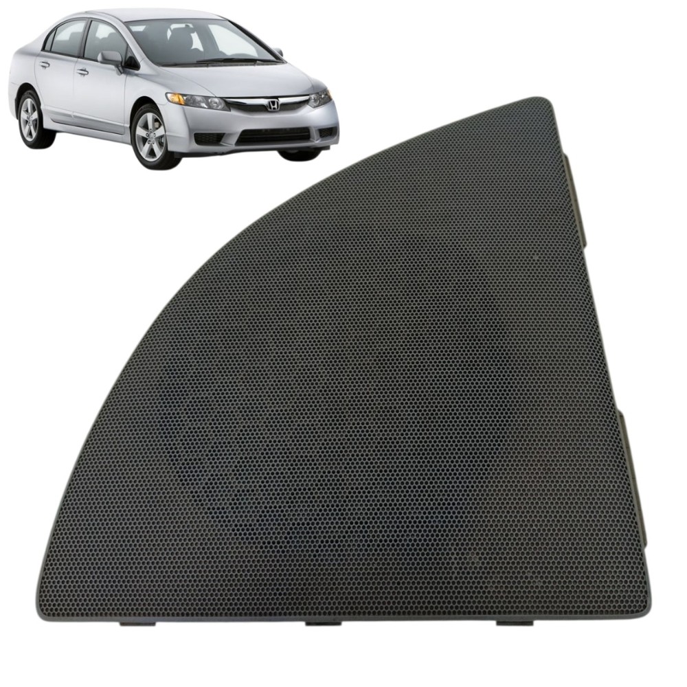 Tela Alto Falante Direito Tampão Honda Civic G8 2007 2008 Cinza