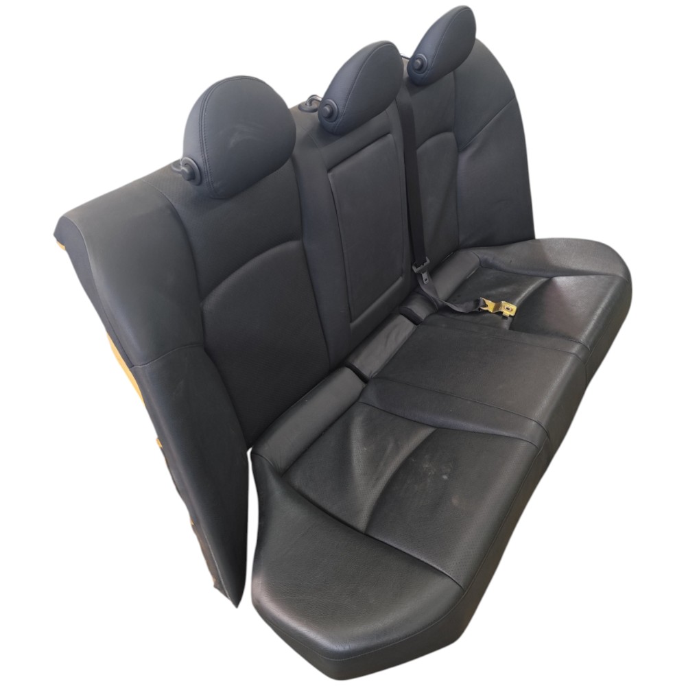 Banco Encosto Couro Traseiro Mercedes C230 2003 2004 2005 06 Preto 3