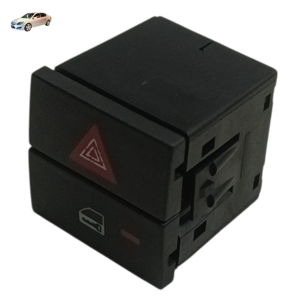 Botão Pisca Alerta Trava Porta Gm Vectra Gt 2011 2010 2009 Preto 1