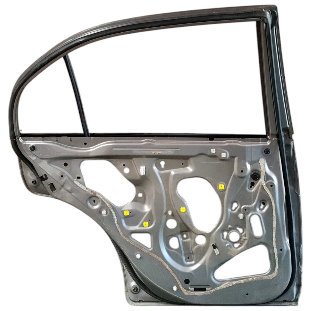 Porta Traseira Esquerda Honda Civic G7 2001 2002 03 04 05 06 Traseira Esquerda Cinza 4