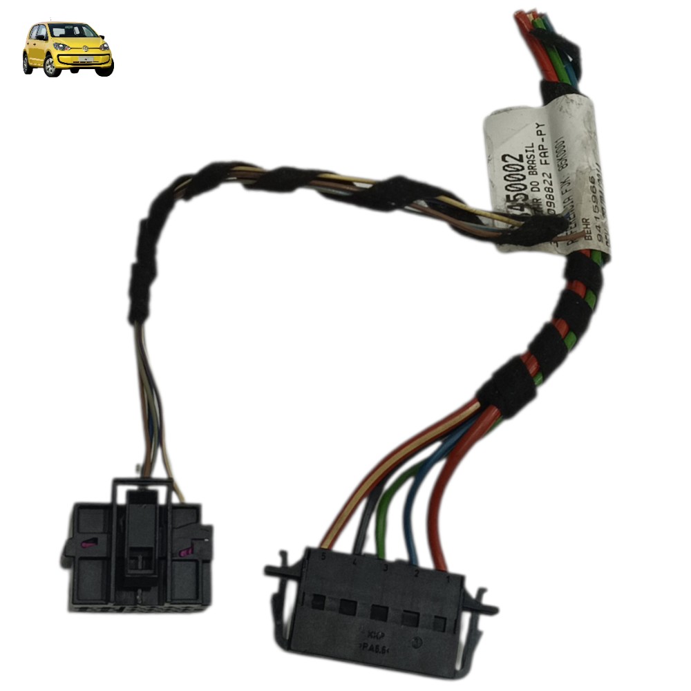 Par plug conector comando ar vw up 2014 2015 2016 2017 2018 1