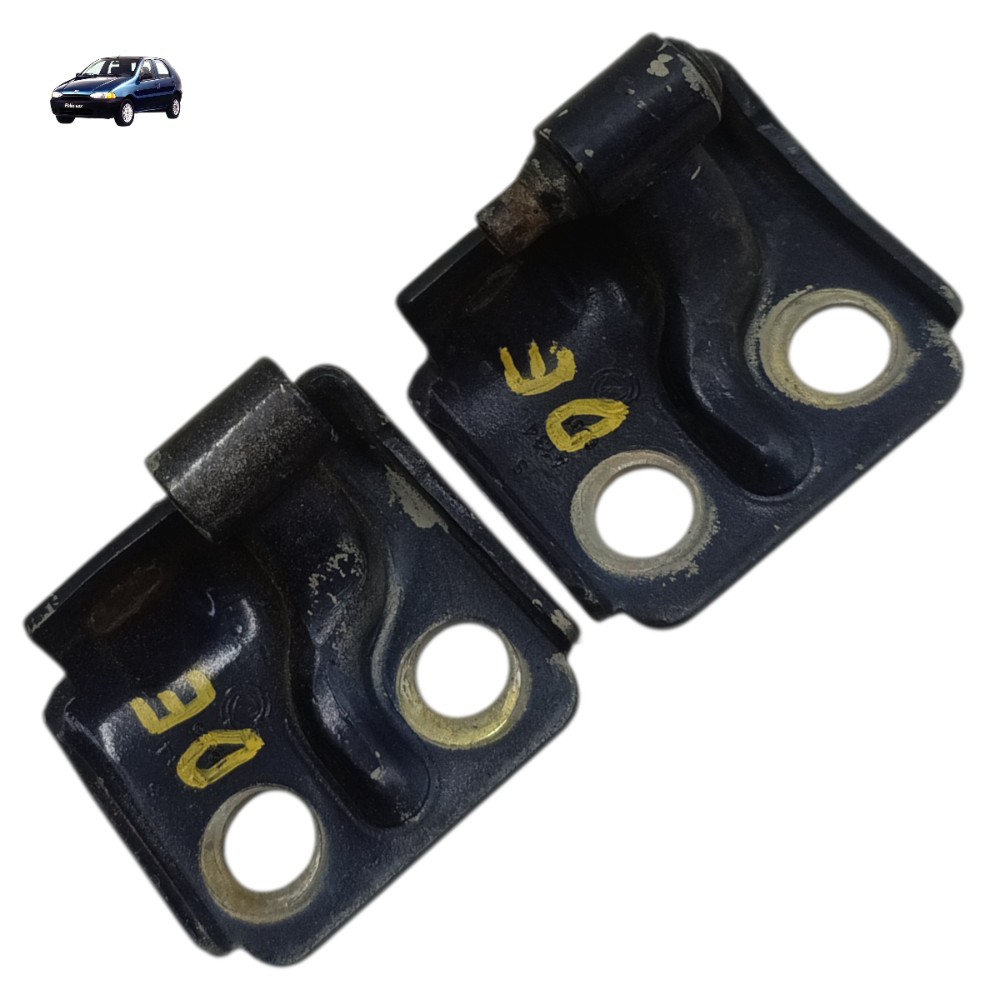 Par dobradiça porta dianteira esquerda Fiat Palio 1996 1997 1
