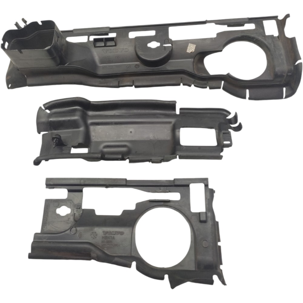 Kit Defletor Duto Entrada Ar Radiador Volvo Xc60 2.0 T5 2017 3