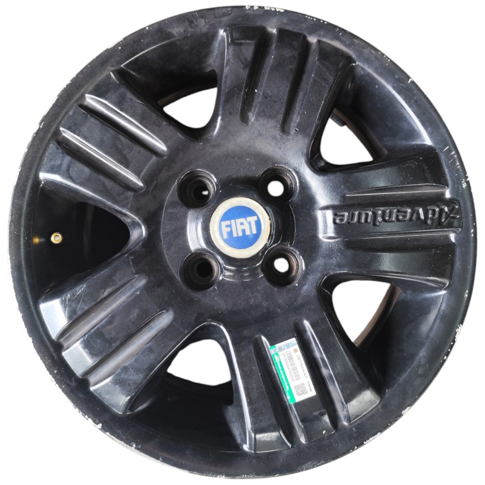 Jogo Roda Aro 14 4×98 Fiat Palio Siena Strada Idea Stilo Preto 3