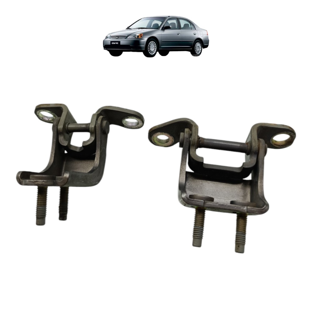 Par Dobradiça Porta Traseira Esquerda Honda Civic G7 2001 02 1