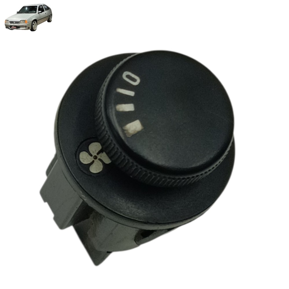 Botão ventilador ar Kadett gls 1996 1997 1998 1999 2000
