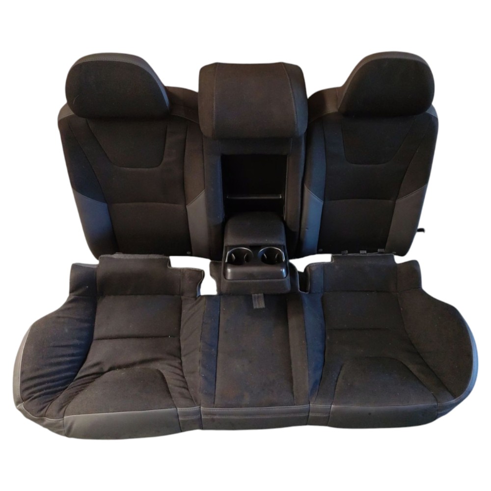 Jogo Banco Tecido Volvo S60 T4 2011 2012 2013 2014 Preto 6