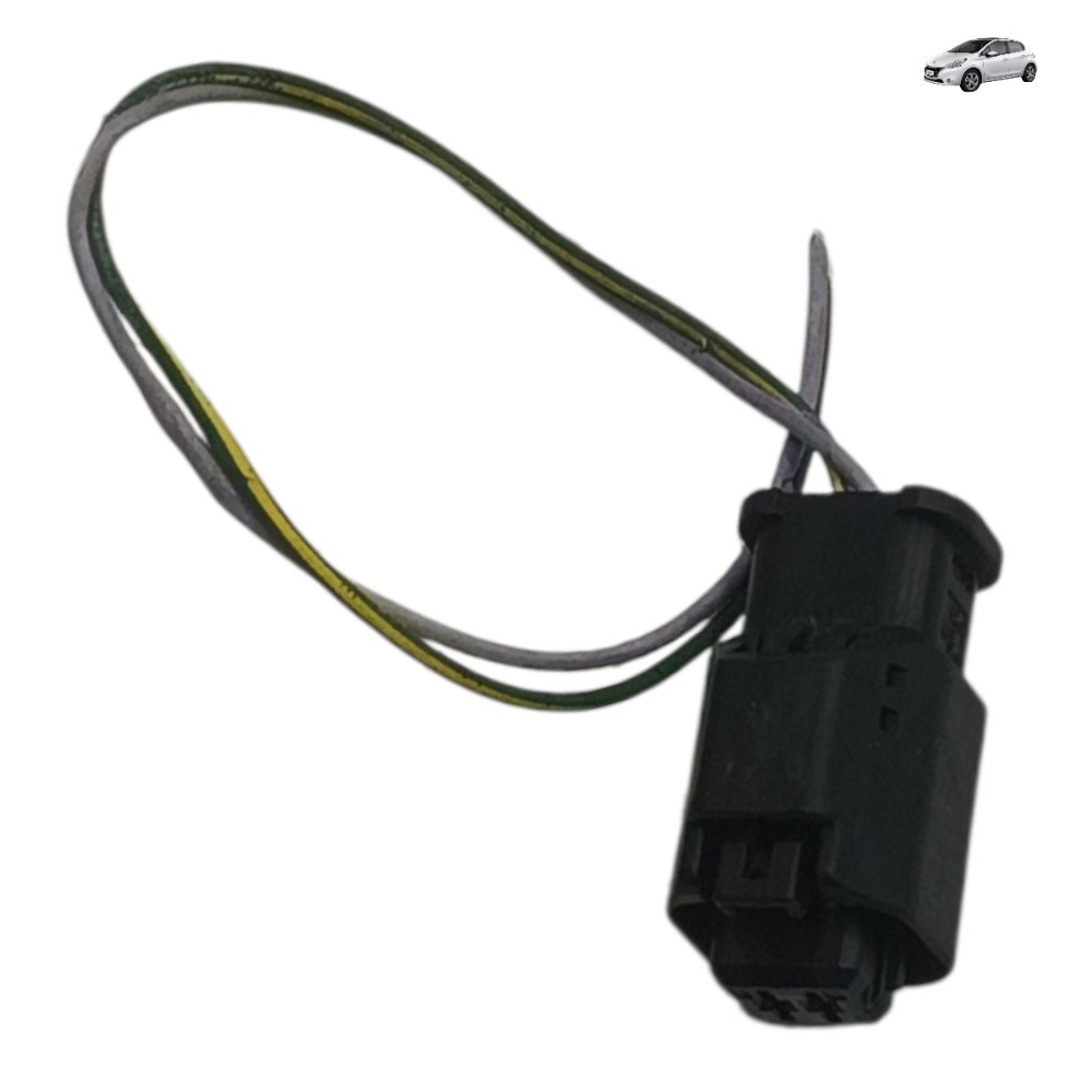 Plug Conector Fechadura Capô Peugeot 208 2014 2015 2016 1
