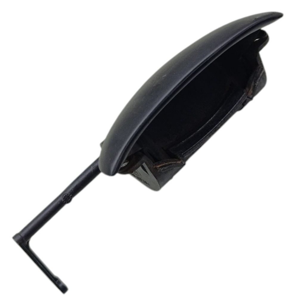 Maçaneta Externa Porta Dianteira Direita Peugeot 206 2008 09 Preto Dianteira 2