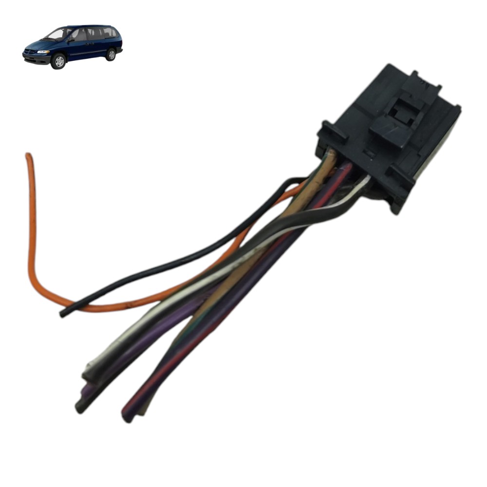 Plug Conector Botão Vidro Direito Chrysler Caravan 2000 1