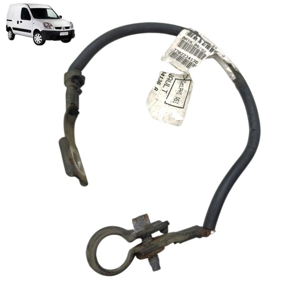 Cabo polo negativo bateria Renault Kangoo 2007 2008 2017 18