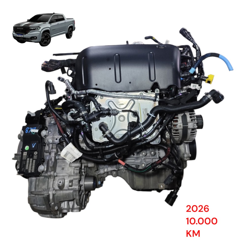 Motor mecânica completa hurricane Rampage 2.0 gasolina 272cv