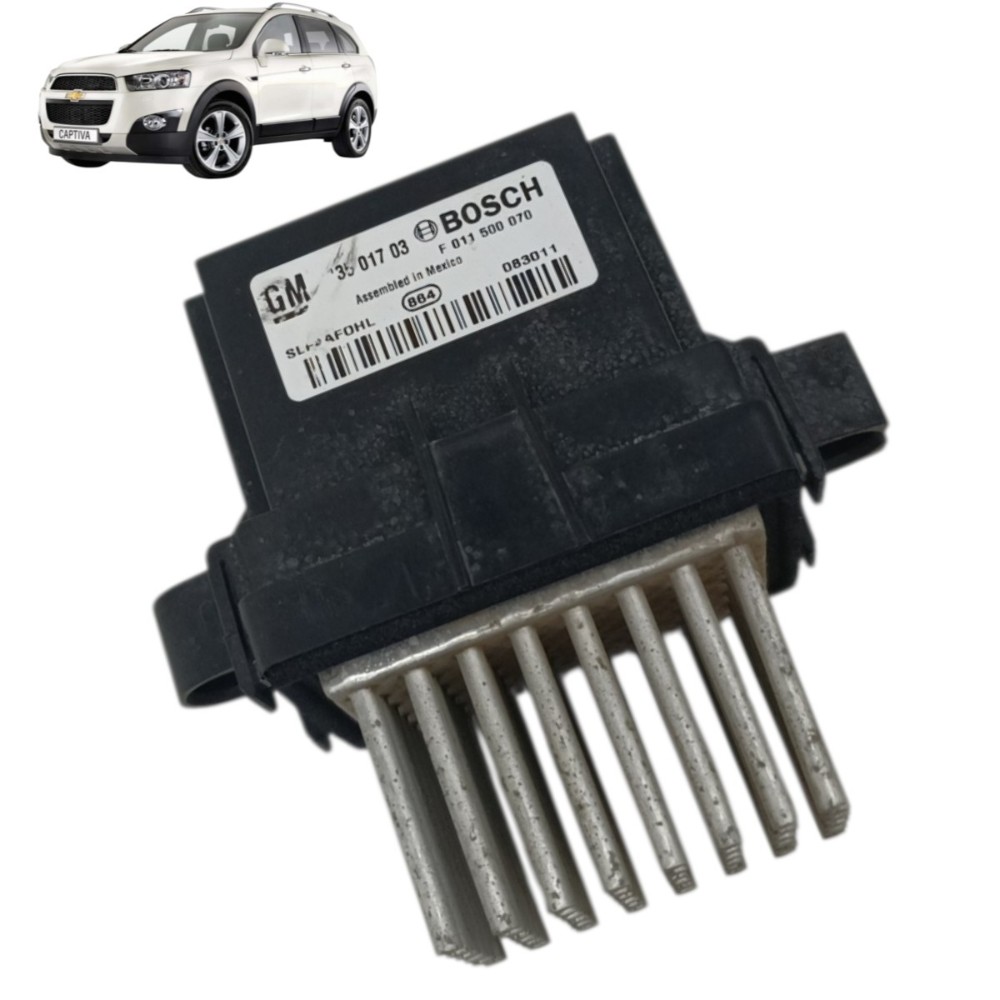 Resistência Caixa Ar Forçado Gm Captiva 2011 2012 2013 2014