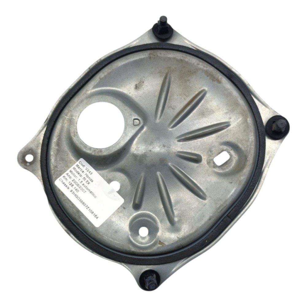 Tampa Acesso Bomba Combustível Honda Fit 2004 2005 06 07 08 Prata 2