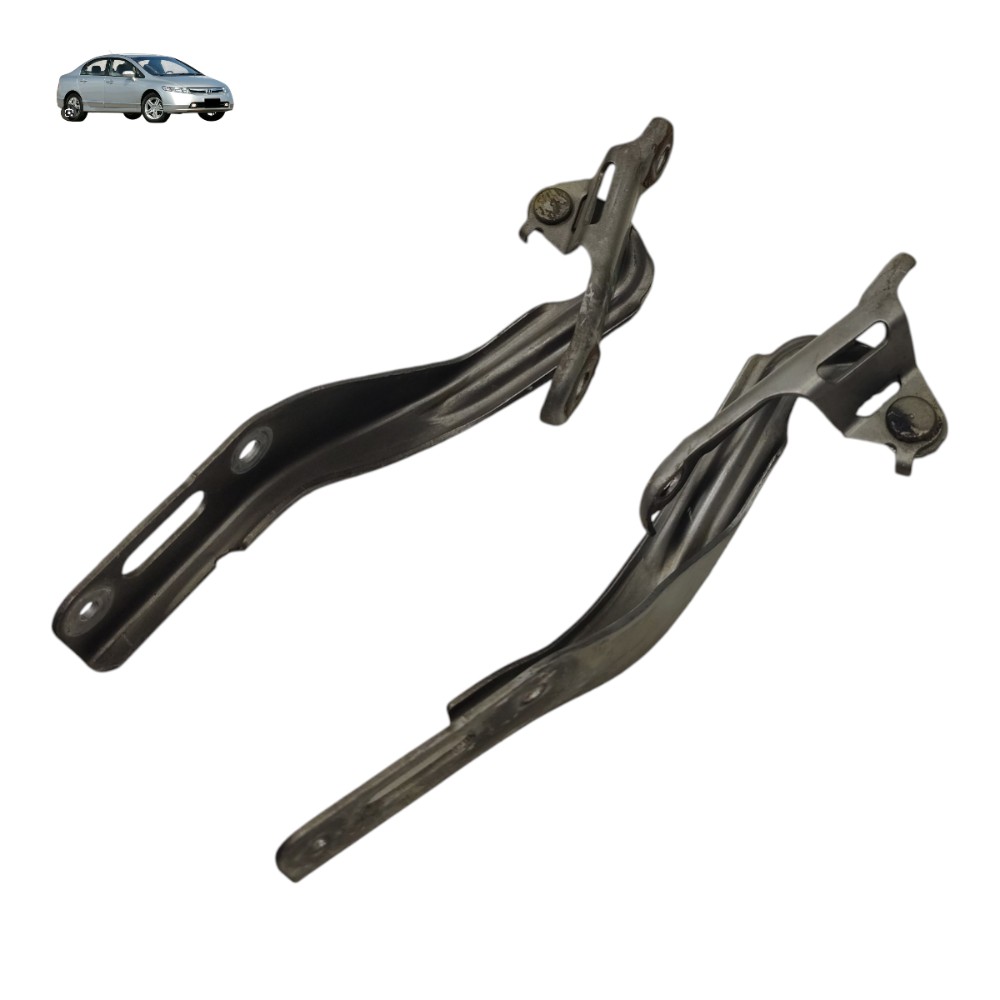 Par Braço Dobradiça Capi Honda Civic G8 2007 2008 2009 2010 1