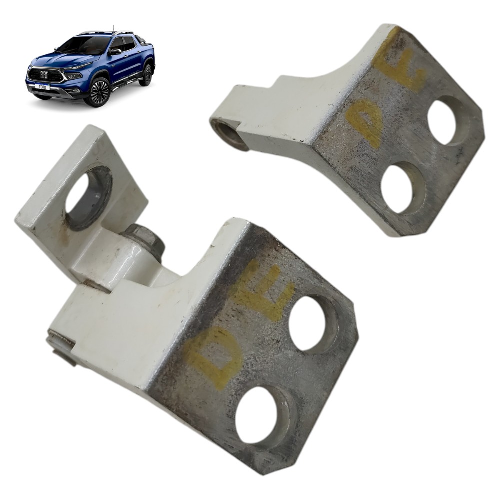 Par dobradiça dianteira esquerda Fiat toro 2025 2024 2023 22 1