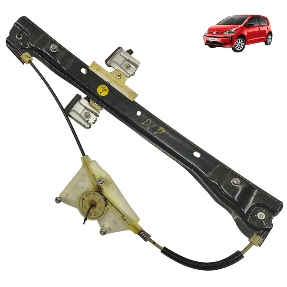 Máquina vidro elétrico dianteiro direito VW up 2016 4 portas 1