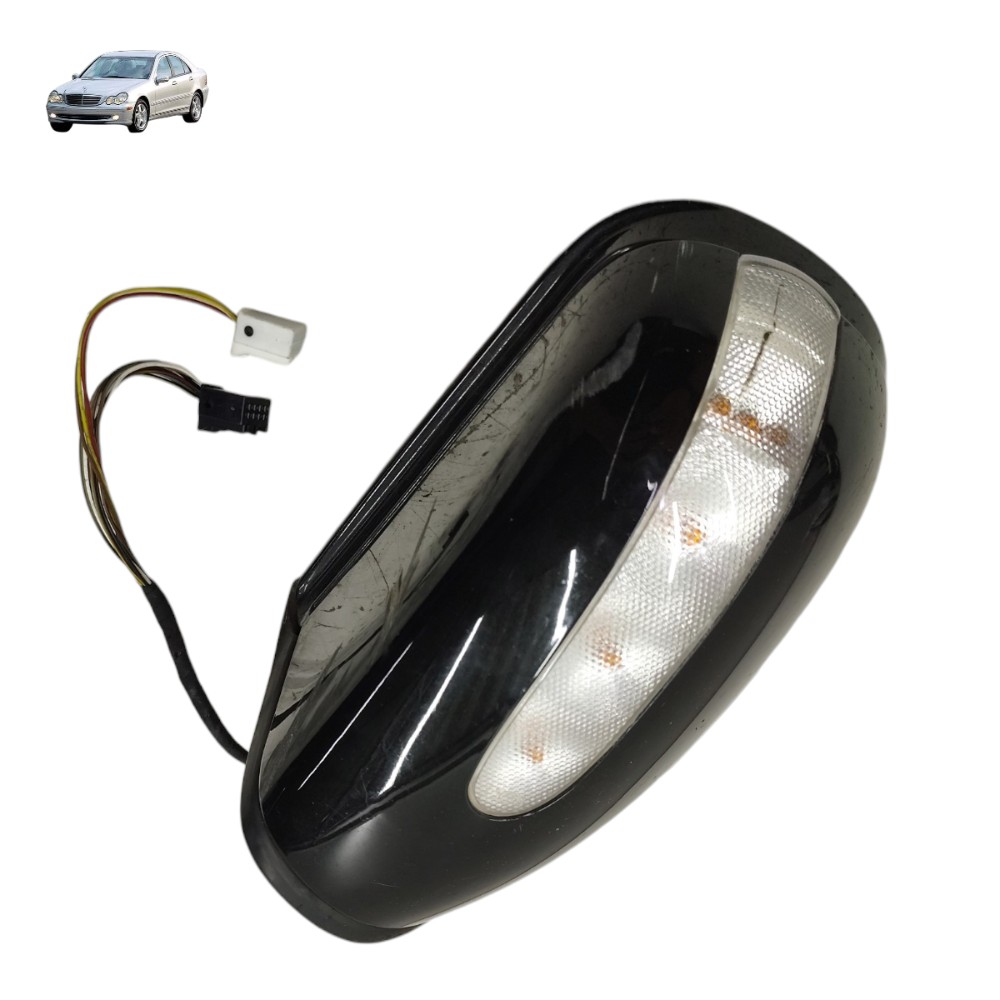 Retrovisor Direito Com Seta Mercedes C230k 2003 2004 Detalhe 1